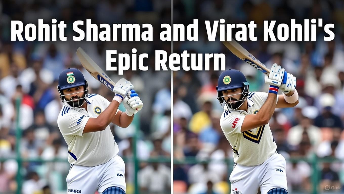 Rohit Sharma and Virat Kohli's Epic Return to Vijay Hazare Trophy 2026